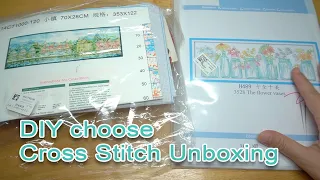 DIY choose #3 Cross Stitch [Unboxing]