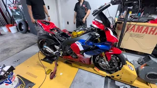 2021 Honda CBR 1000RR-R Fireblade SP gets flashed and dyno tuned!! @SIBOOGIE_SP