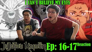 SUKUNA CAN WHOOP SUM A$$ (Jujustu Kaisen 2- Ep:16-17 Reaction)