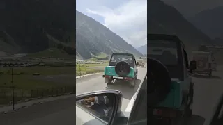 Gypsy at Zojila Pass Sonmarg #youtubeshorts #shorts #youtubeviral #viral