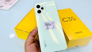 Realme C35 Unboxing 4GB/128GB & Quick Review !! Realme C35 Price, Specifications & More