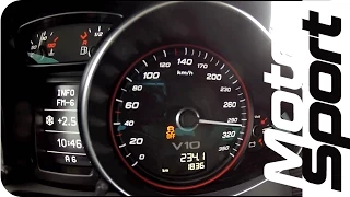 Launch Control : Audi R8 V10 Plus 0-300 km/h (Motorsport)