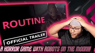 Routine Trailer Reaction! Evil Robot Horror Game Looks Insane!!!