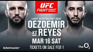 EA Sports UFC 3 Доминик Рейес - Волкан Оздемир (Dominick Reyes - Volkan Oezdemir)