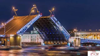 White nights in Saint Petersburg