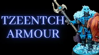 How to paint TZEENTCH ARMOUR