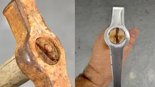 Transformamos un martillo en piqueta de soldador