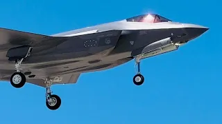 Airplane 60 Min. Compilation. 6 months of F35, F18, AWAC, Antonov, 777 Flybys & Touch & Go’s, Enjoy!