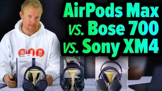 AirPods Max vs. Bose 700 vs. Sony XM4 [2022 Review]