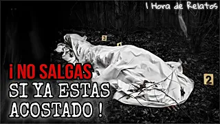 JAMAS SALGAS DE CASA SI YA ESTAS ACOSTADO | Recopilación de 1 hora de terror