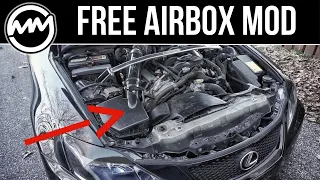 FREE Air Intake Mod - Lexus IS 350