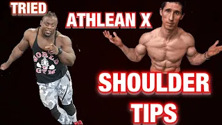 TRIED ATHLEAN X SHOULDER WORK OUTS  AND TIPS | HOW TO OPTIMIZE DELTS| TIPS FOR BETTER TECHNIQUE
