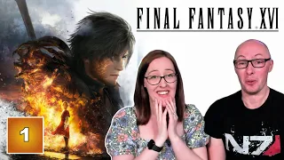 Game of the Year? WE THINK SO!! | Final Fantasy 16 Playthrough | Part 1 (Full Demo Reaction)