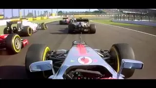 F1 2013  Japan Preview - F1 2012 Start Onboard