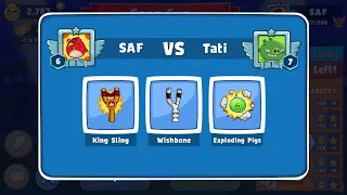 Angry Birds Friends. Star Cup Brawl! SAF vs Tati. Passage from Sergey Fetisov