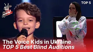 The Voice Kids in Ukraine Top 5 Best Blind Auditions