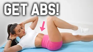 8 BEST EXERCISES TO GET ABS! 2 Week Abs Workout Challenge | At Home No Equipment
