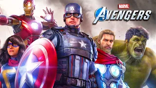 MARVEL'S AVENGERS Pelicula Completa en Español PS4 | Historia Completa Los Vengadores