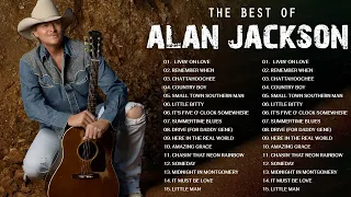Alan Jackson Greatest Hits Full Album - Best Songs of Alan Jackson - Classic Country Songs 80s 90s