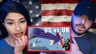 British Couple Reacts to Could US Military Conquer UK If It Wanted To?