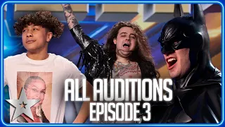 ALL AUDITIONS | Episode 3 | BGT 2024F