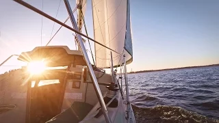 First test sail! - Electric sailboat vlog 0007