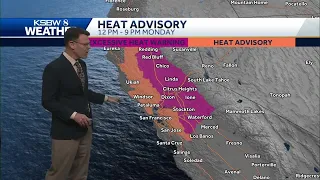 Sunny and Hot for Memorial Day Weekend