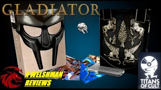 Titans of Cult Gladiator 4K Steelbook Titan Set #physicalmedia #unboxing #titansofcult
