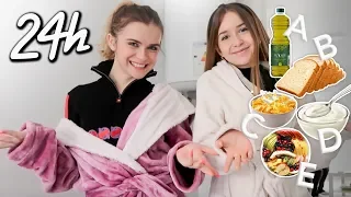 24 HORAS COMIENDO POR ABECEDARIO | Marina Yers