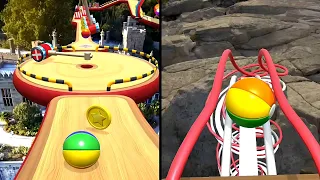 Rolling Balls 3D Sky Race Gameplay Level 15