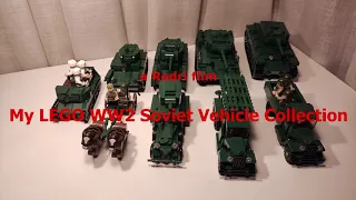 My Lego WW2 Soviet Vehicle Collection