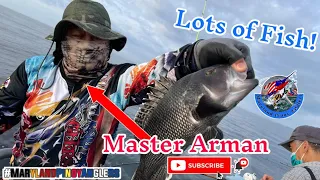 Master Arman Giant Seabass! | Maryland Pinoy Anglers