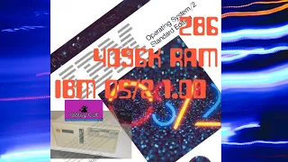 ЧТО ВНУТРИ 286! СТАВИМ OS/2 1.00 МНОГОЗАДАЧНАЯ ОС 1987г !!!