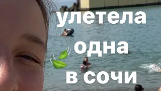 улетела одна в сочи