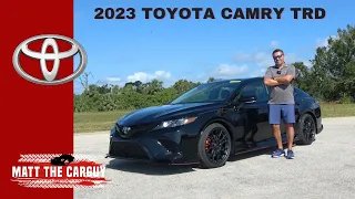 Is 2023 Toyota Camry TRD still the best sporty midsize sedan? Review and Drive.