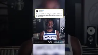 Never forget Andrew Wiggins' reaction. 🤣😅 #shorts