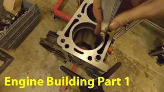 Engine Building Part 1 - Pistons, Bores and Piston Rings