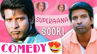 Superaana Soori Comedy Part 1 | Podhuvaaga Emmanasu Thangam | Sakalakala Vallavan (Appatakar)