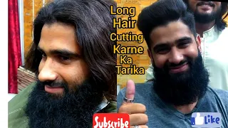 best long hair cutting for men || long hair style || old long hair trimming 2023 💯✂️