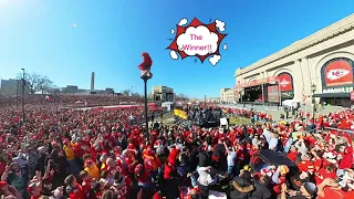 2024 Chiefs Victory Rally Pole Climbers!