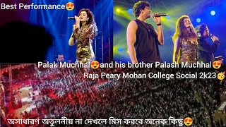 PALAK MUCHHAL and his brother PALASH MUCHHAL😍(BEST PERFORMANCE)#indkhusivlog