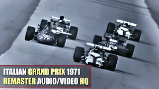 [HQ] F1 1971 Italian Grand Prix (Monza) Highlights [REMASTER AUDIO/VIDEO]