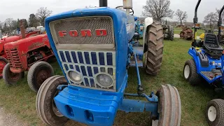 1968 Ford 5000 4.2 Litre 4-Cyl Diesel Tractor (65 HP)