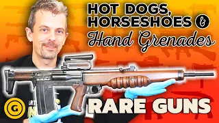 Firearms Expert Reacts To RARE Hot Dogs, Horseshoes and Hand Grenades Guns