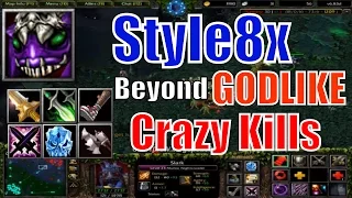 DotA 1 Slark Beyond GODLIKE Crazy Killer-DotA 6.83d Style8x