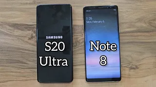 Samsung Galaxy S20 Ultra vs Samsung Galaxy Note 8