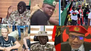 IPOB'S ESN COMMANDER. À'RMY CHIEF HAILS TROOPS. SAYS D£-@-tH OF $1-@!-ñ $Ø1-d!-£r$ NOT IN VAIN