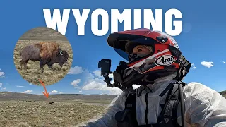 I can't believe the motorcycle riding in Wyoming!! |S6-E112|