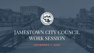 November 2, 2020 - Jamestown City Council Work Session