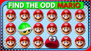 Find The ODD one out Super Mario Bros Edition 🍄| Quiz Game!